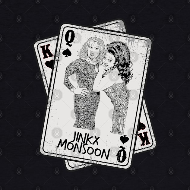 Retro Jinkx Monsoon Card Style by Slepet Anis